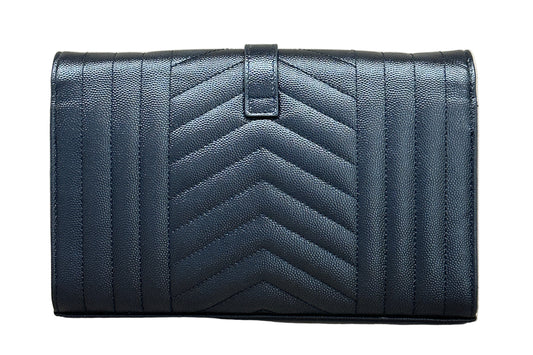 SAINT LAURENT ENVELOPE SMALL WALLET ON CHAIN