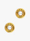 Chanel round pearl earrings