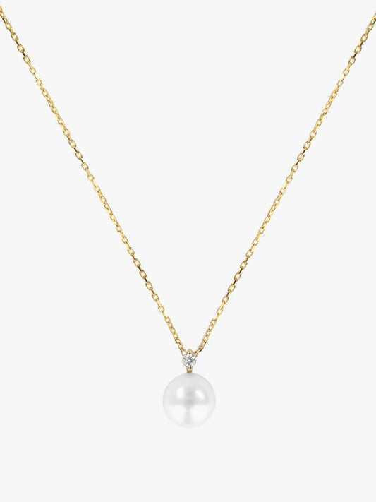 Shuga pearl and diamond pendant